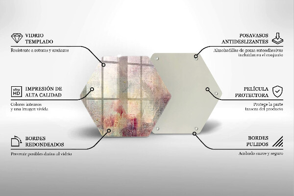 Kuchynská doska veľká zo skla Maľovanie textúry pozadia