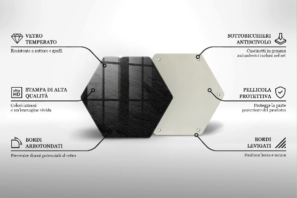 Kuchynská doska veľká zo skla Textúra kameňa