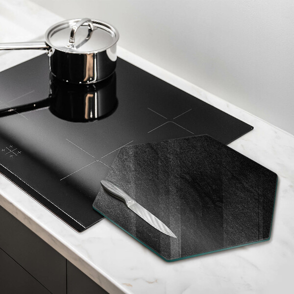 Kuchynská doska veľká zo skla skalná textúra