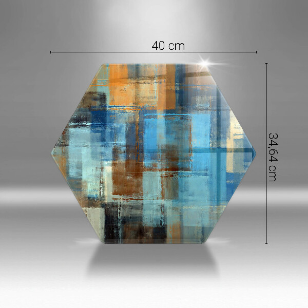 Kuchynská doska zo skla Maľované pozadie