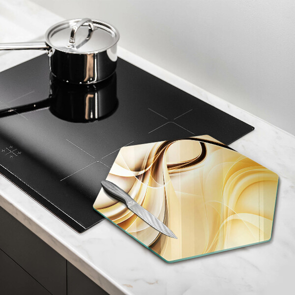 Kuchynská doska zo skla Abstrakcia dymu