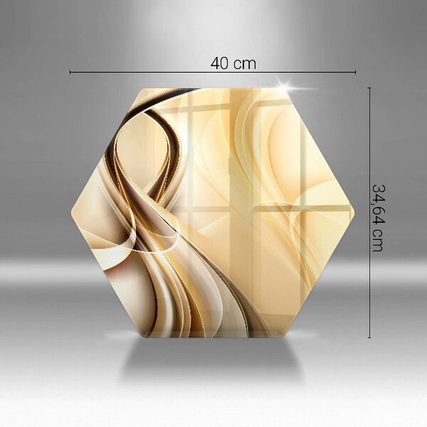 Kuchynská doska zo skla Abstrakcia dymu