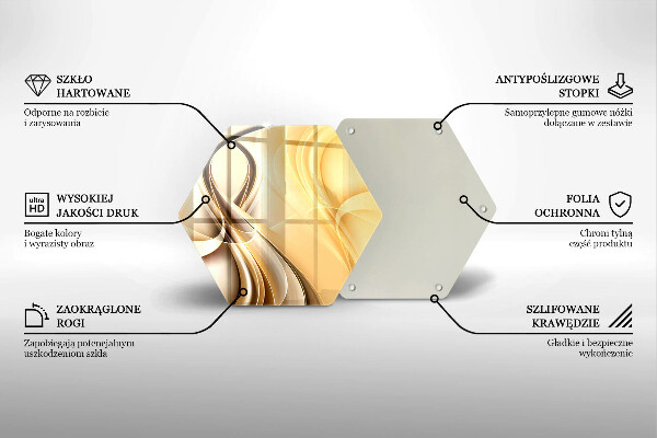 Kuchynská doska zo skla Abstrakcia dymu