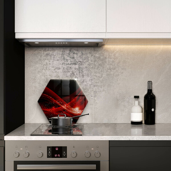 Kuchynská doska veľká zo skla Moderná abstrakcia