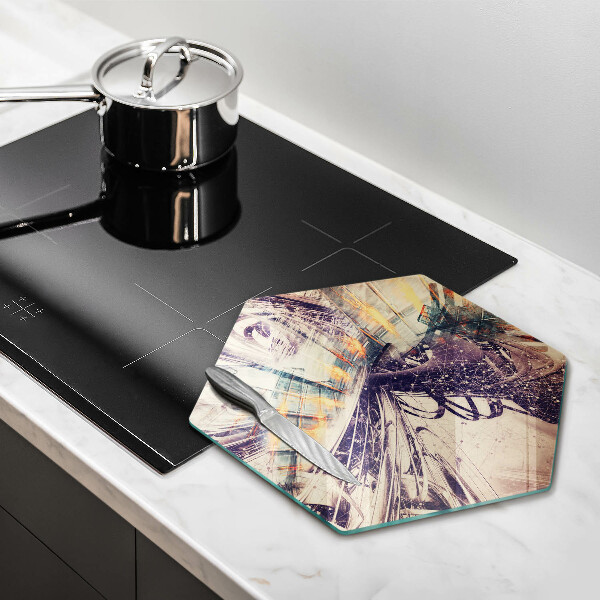 Kuchynská doska zo skla Moderné zloženie