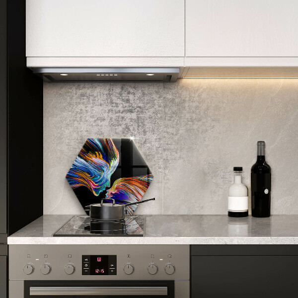 Kuchynská doska zo skla Bozk abstrakcia