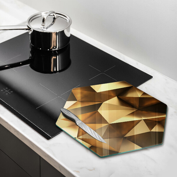 Kuchynská doska veľká zo skla Pozadie abstrakcie štruktúry