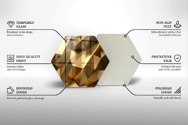 Kuchynská doska veľká zo skla Pozadie abstrakcie štruktúry
