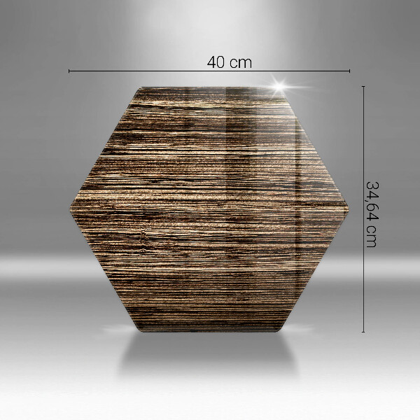 Kuchynská doska zo skla Textúra dreva