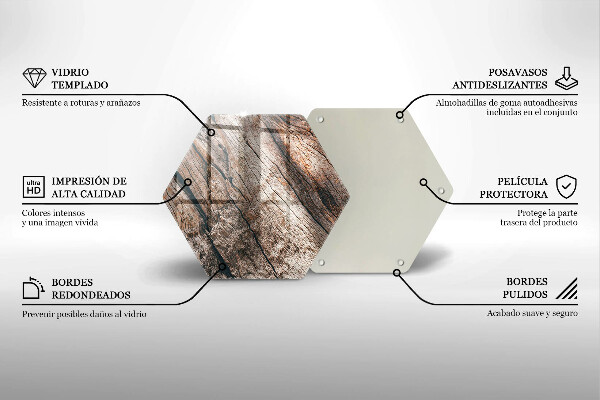 Kuchynská doska zo skla Drevená konštrukcia