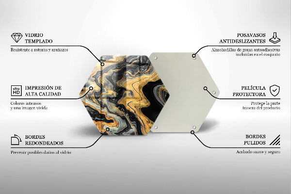 Kuchynská doska zo skla Abstraktná štruktúra