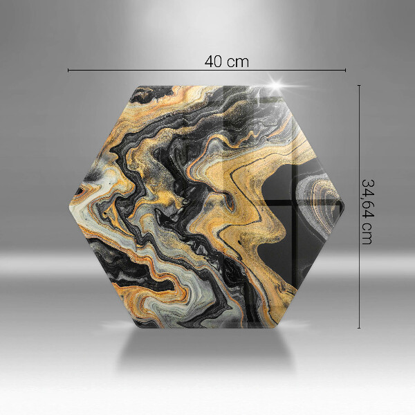 Kuchynská doska zo skla Abstraktná štruktúra