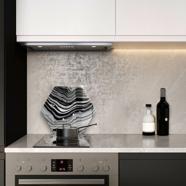 Kuchynská doska zo skla Atramentová abstrakcia