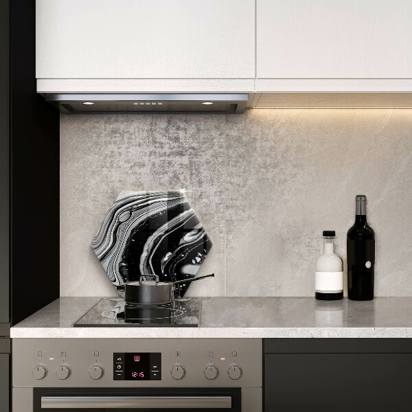 Kuchynská doska zo skla Atramentová abstrakcia