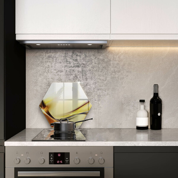 Kuchynská doska veľká zo skla Abstraktné línie svetla