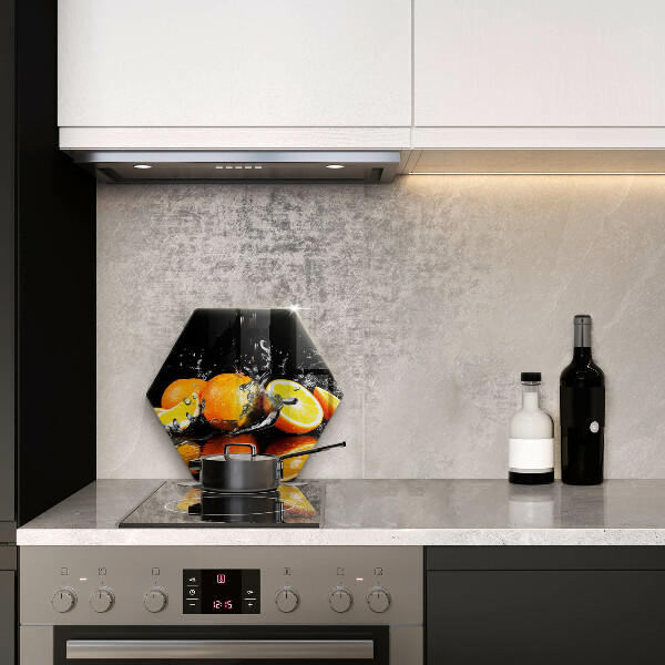 Kuchynská doska zo skla Šťavnaté oranžové ovocie