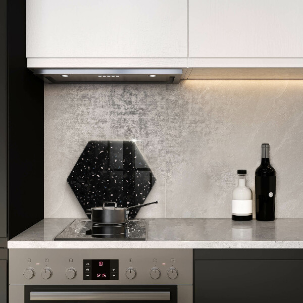 Kuchynská doska zo skla Tmavá kamenina