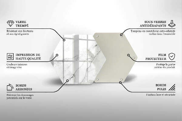 Kuchynská doska zo skla Elegantná textúra mramoru