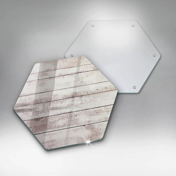 Kuchynská doska veľká zo skla Staré drevené dosky