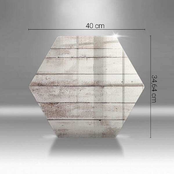 Kuchynská doska veľká zo skla Staré drevené dosky