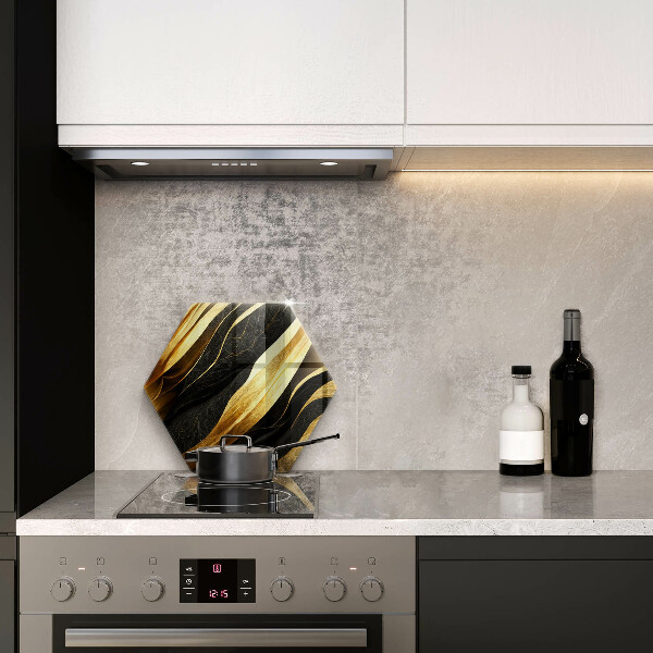 Kuchynská doska zo skla Elegantná abstrakcia