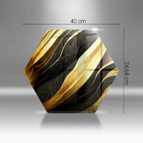 Kuchynská doska zo skla Elegantná abstrakcia