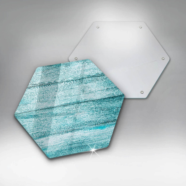 Kuchynská doska zo skla Vintage drevené dosky