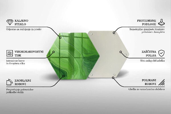 Kuchynská doska zo skla Abstraktná textúra