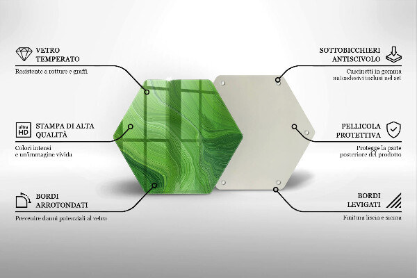 Kuchynská doska zo skla Abstraktná textúra