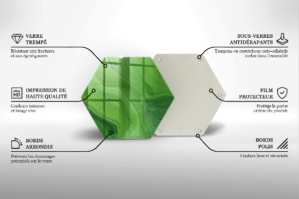 Kuchynská doska zo skla Abstraktná textúra