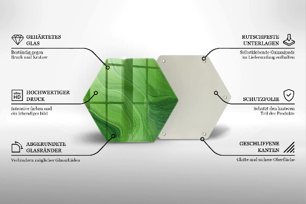 Kuchynská doska zo skla Abstraktná textúra