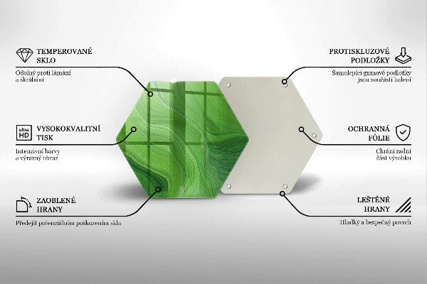 Kuchynská doska zo skla Abstraktná textúra