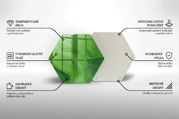 Kuchynská doska zo skla Abstraktná textúra