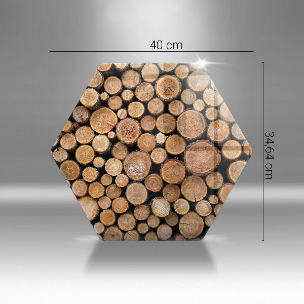 Kuchynská doska zo skla Kmene stromov