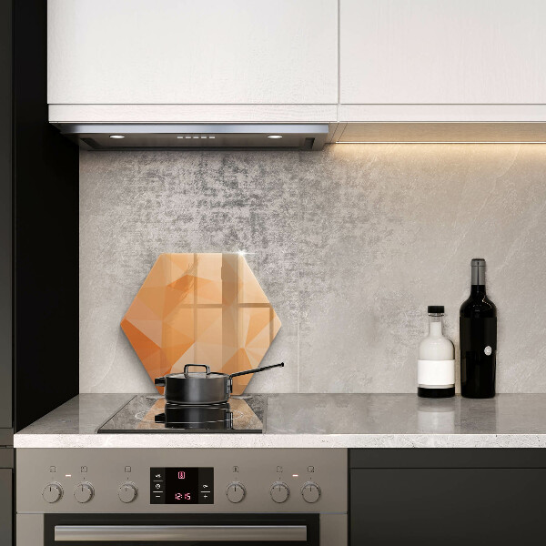 Kuchynská doska zo skla Geometrické pozadie