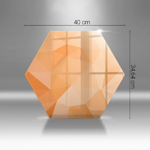 Kuchynská doska zo skla Geometrické pozadie