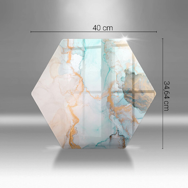 Kuchynská doska zo skla Mramorová abstrakcia