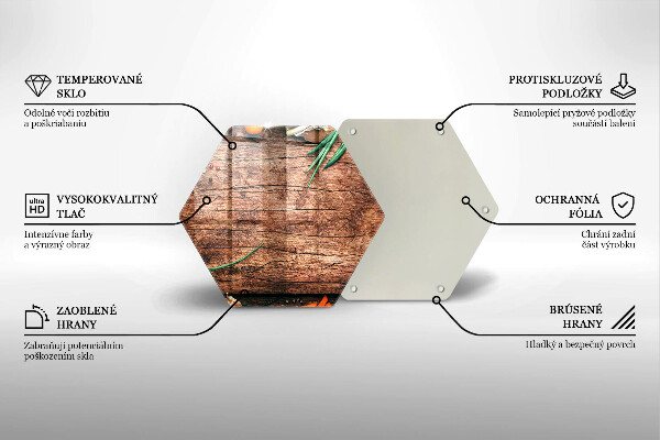 Kuchynská doska zo skla Drevená kuchynská doska