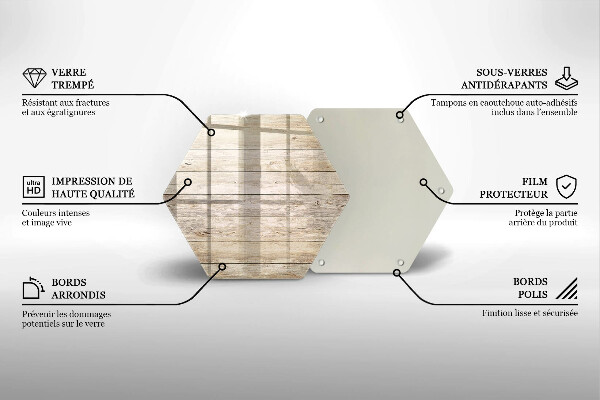 Kuchynská doska zo skla Drevené dosky