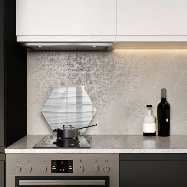 Kuchynská doska veľká zo skla Moderná štruktúra