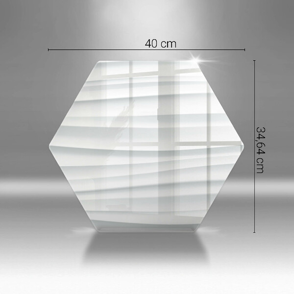 Kuchynská doska veľká zo skla Moderná štruktúra