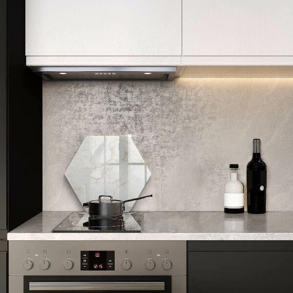 Kuchynská doska veľká zo skla Dekoratívny mramorový kameň