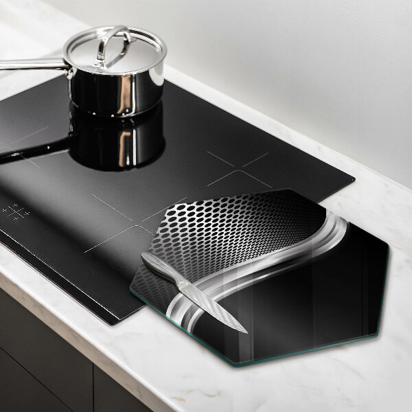 Kuchynská doska zo skla Kovová konštrukcia