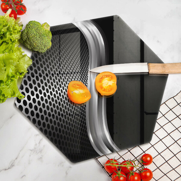 Kuchynská doska zo skla Kovová konštrukcia