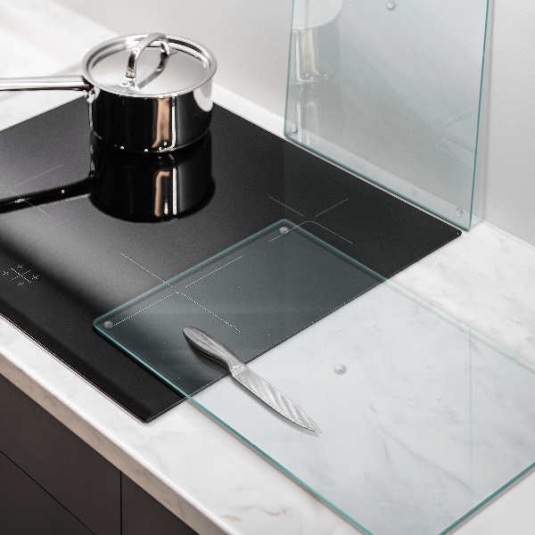 Sklenená transparentná doska 2x30x52 cm