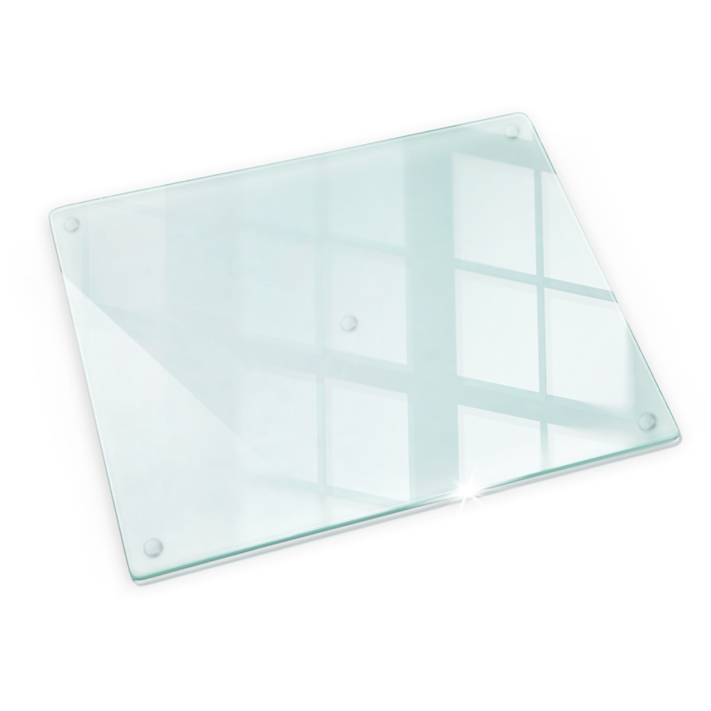 Transparentná sklenená doska 52x40 cm