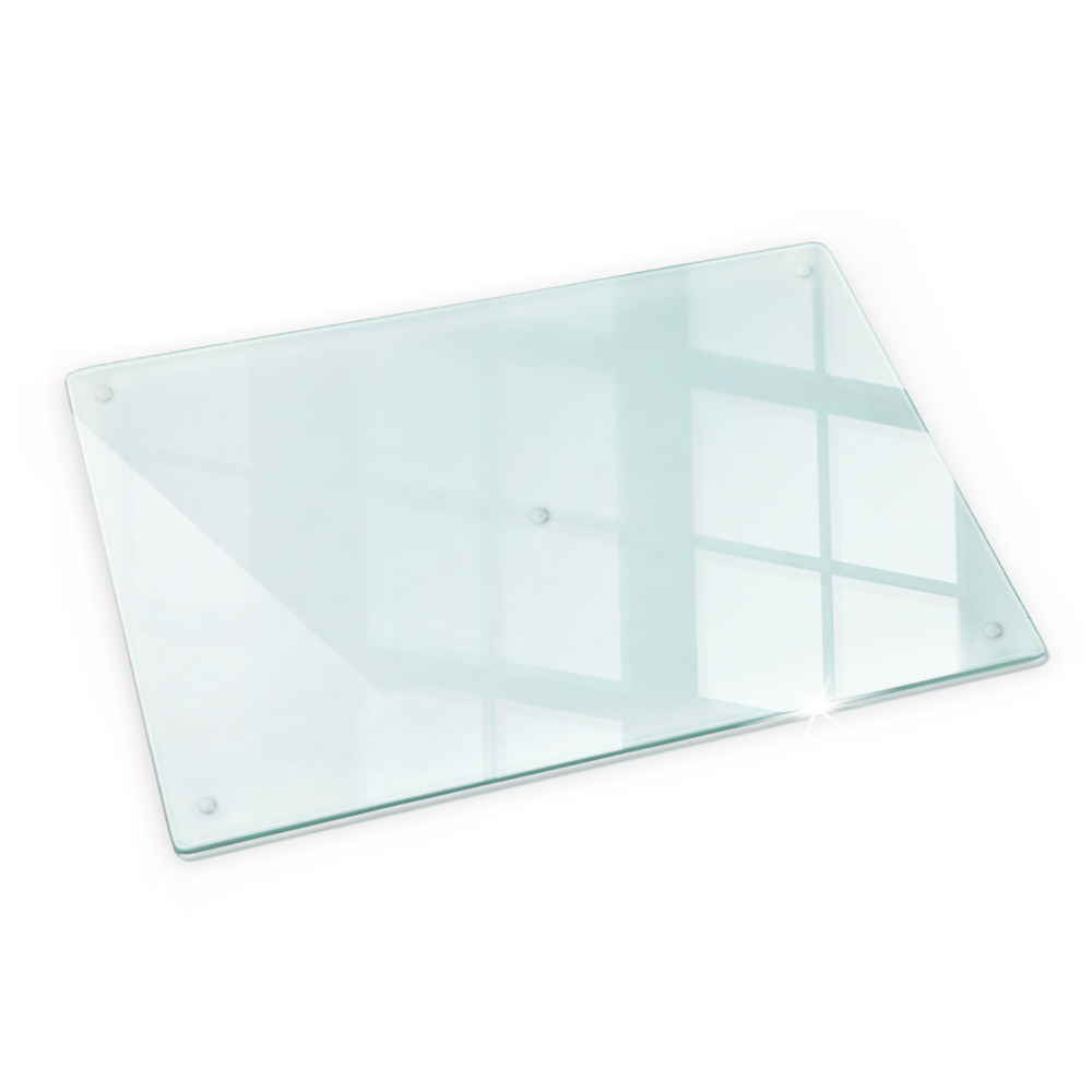 Sklenená transparentná doska na krájanie 80x52 cm