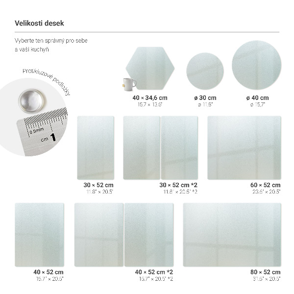 Doska na krájanie h40 cm