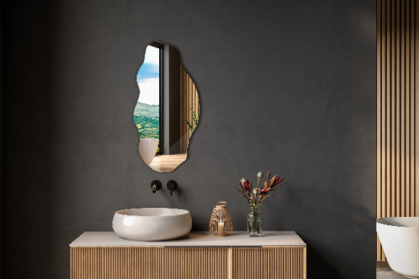 Asymetrické zrkadlo škvrna 40x80