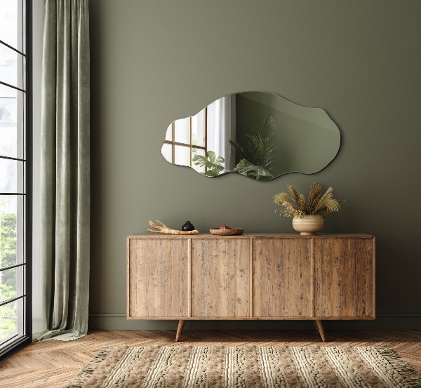 Nepravidelne zrkadlo škvrna 45x90